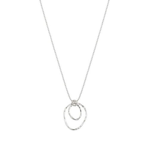 Inner Circles Zilveren Ketting