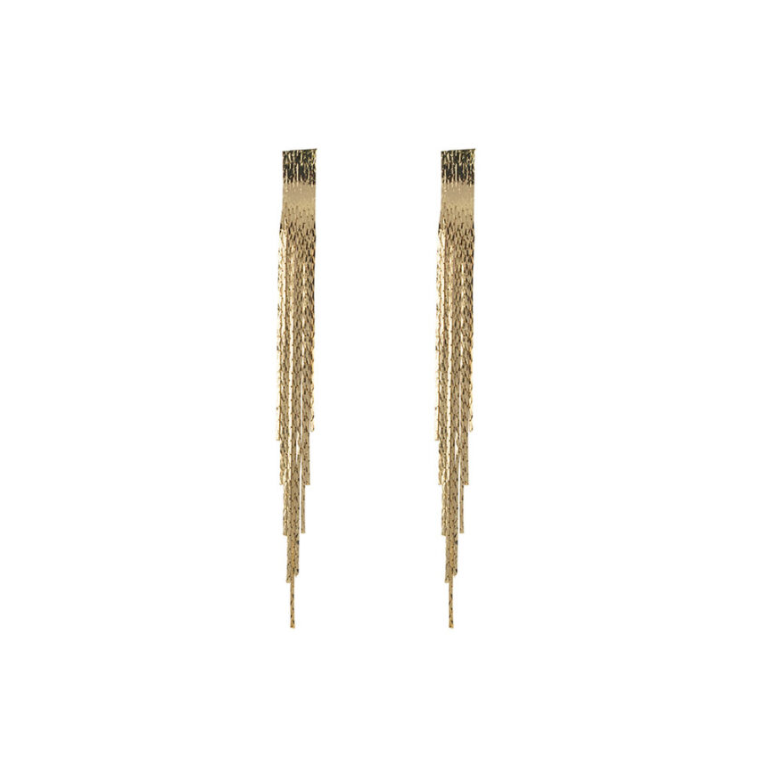 Sparkle Rain Small Gouden Oorbellen