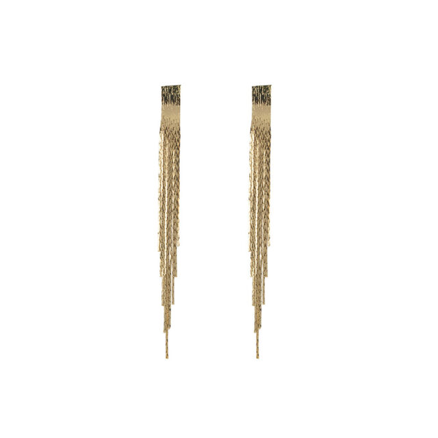 Sparkle Rain Small Gouden Oorbellen
