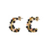 Hoops Crystal Stones Oorbellen - Afbeelding 3