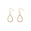 Drop Parel Small Gouden Oorbellen