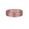 Set van Lucky Bracelets in goud, zilver, champagne en rosé tinten.