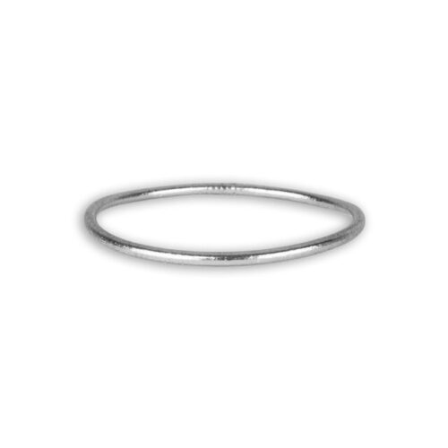 Lucky Mantra Armband Dun, Bracelet Thin (1 armband) - Silver, M