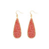 Drop, Indian Beads, Handgemaakte Gouden Oorbellen